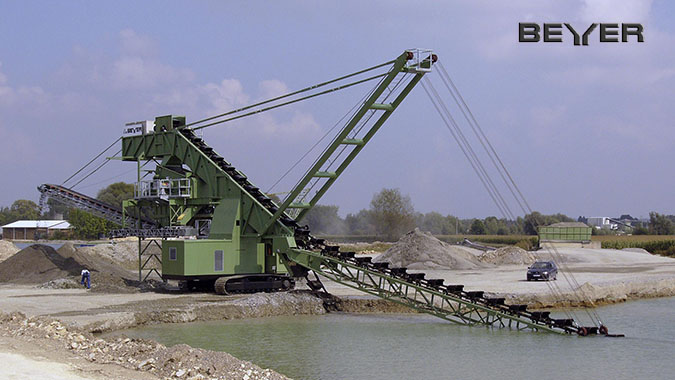 Eimerkettenbagger siebanlage.eu Siebanlagen, Brecher uvm.