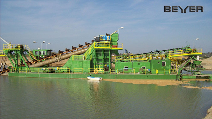 Eimerkettenbagger siebanlage.eu Siebanlagen, Brecher uvm.